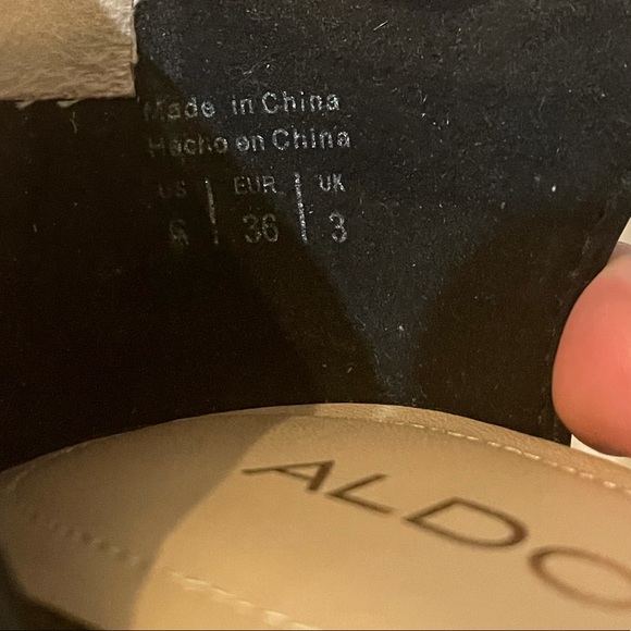 Aldo Point Toe Heels in Black - Picture 2 of 4